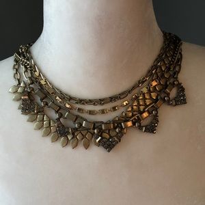 Stella and Dot Gold Necklace